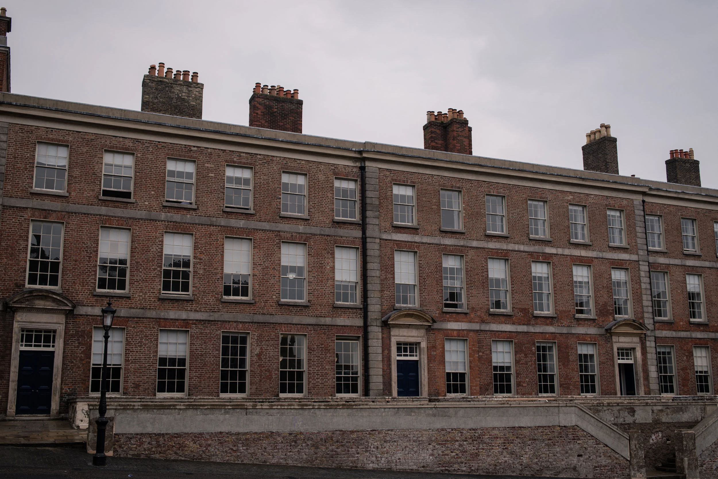 Apparently, Bram Stoker worked in this building! It's now a government building. 