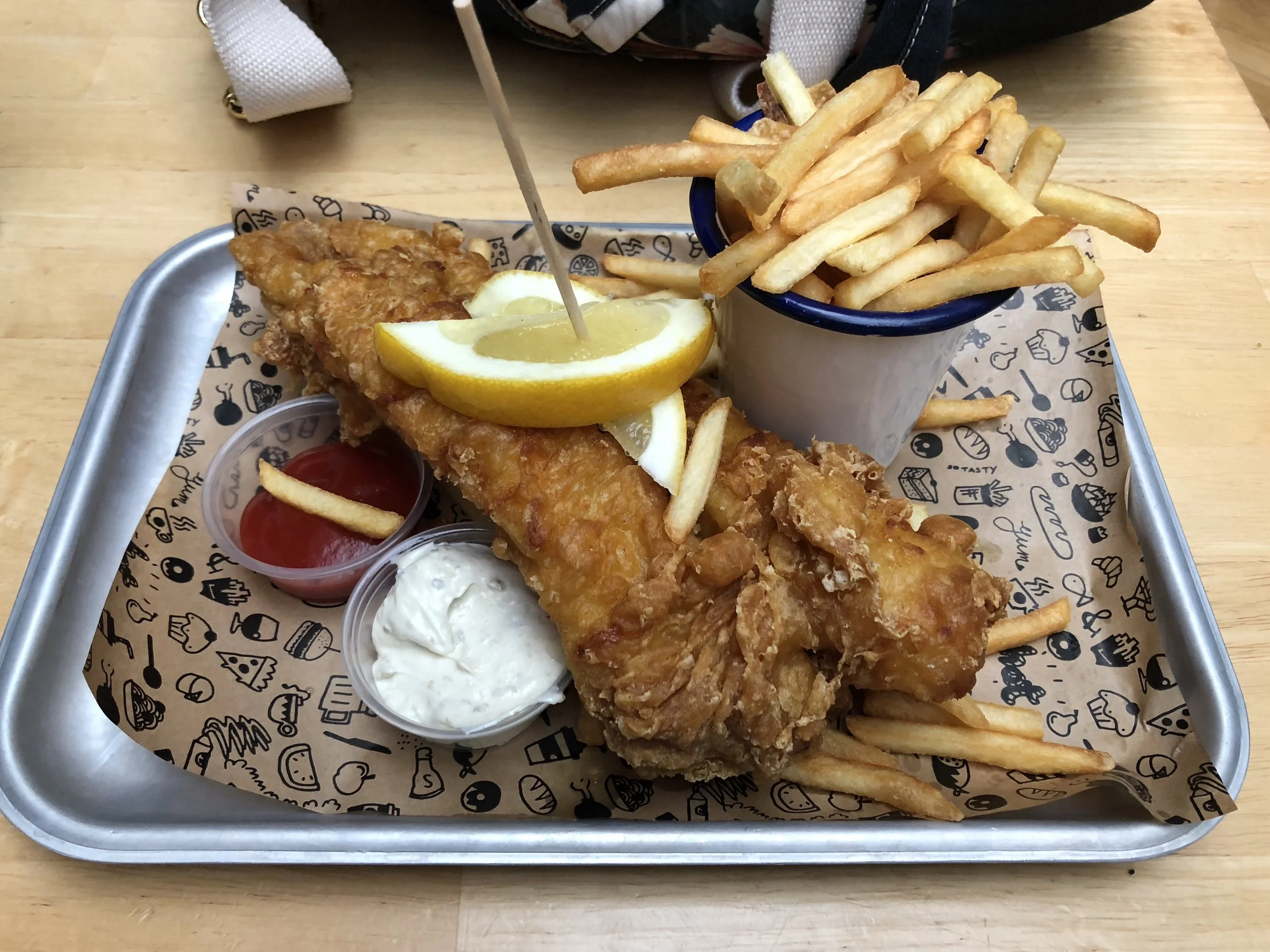 I could not finish this all! I did give it my college best. 