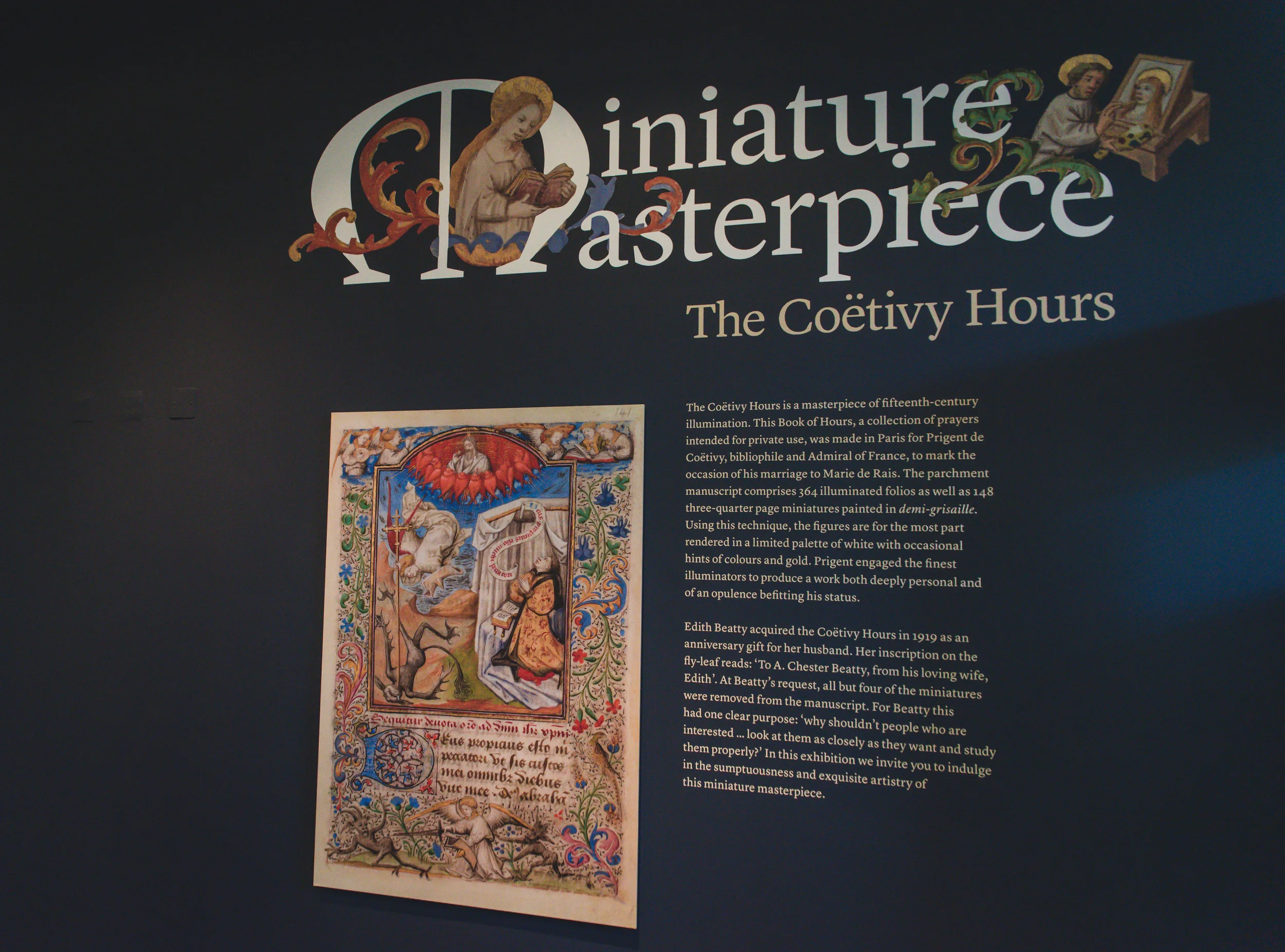This was one of the temporary exhibits I also viewed in addition to the permanent exhibit. 