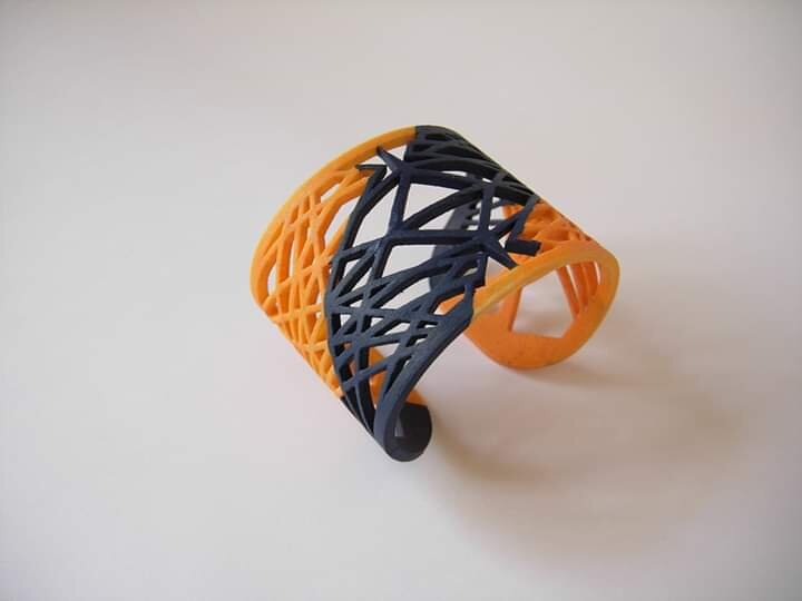 3d-printed-cuff-bracelet-blue-and-orange.jpg