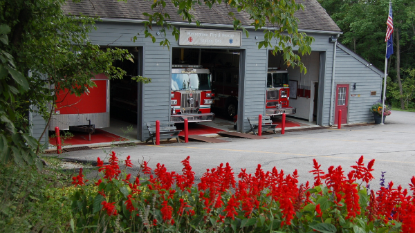 There are two fire stations at Wintergreen –one in the valley, another on the mountain.