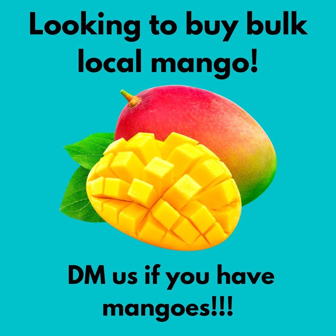 We&rsquo;re looking for local mangoes to add to our products! DM us if you have mangoes to sell! #kauaimangoes #kauaigrown