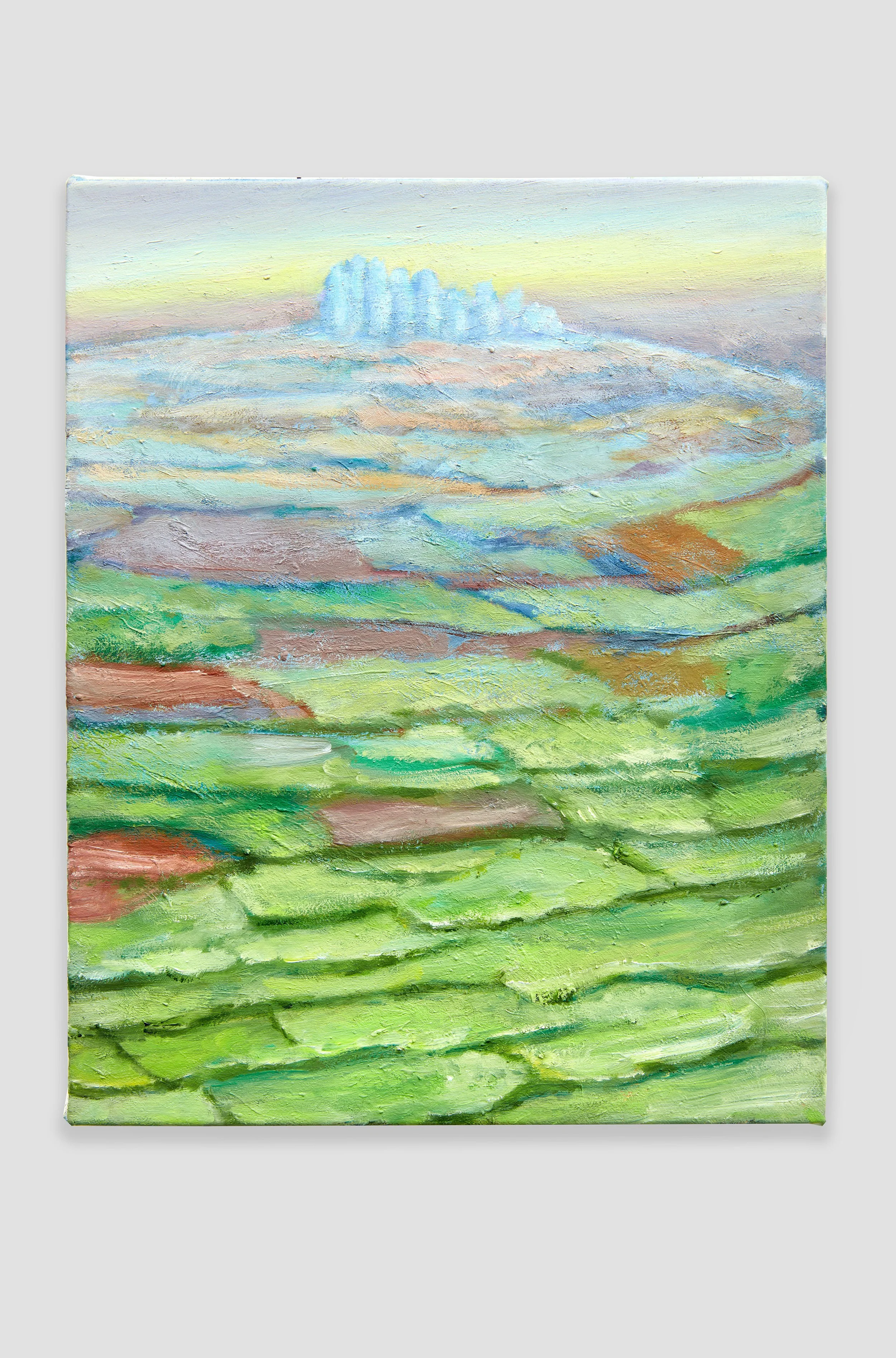  World Line  8 × 10”  oil on canvas 