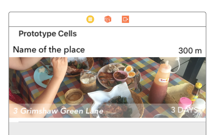 Still a rough attempt, but helping us form an idea of how the real app will look.
