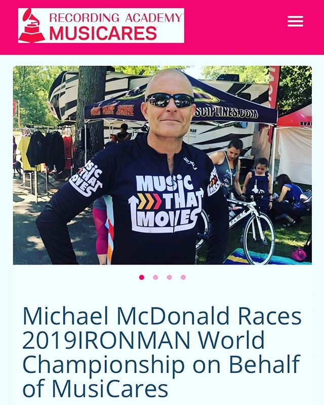 My longtime friend and manager that helped get my musical career off the ground @konacares, founder of @mickmgmt,  is racing the @IronmanTri World Championships in honor of his 20th year of sobriety and 50th birthday on October 13th.  He is aiming to