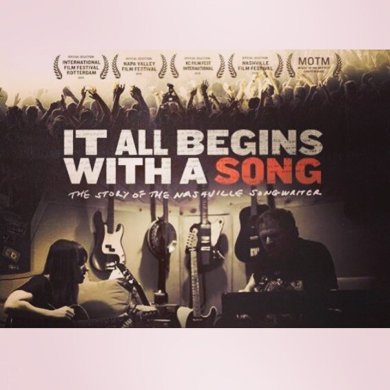 &ldquo;It All Begins With A Song&rdquo; is a documentary about the journeys, struggles, creative processes, successes and everyday lives of the Nashville songwriter. Thank you @visitmusiccity and @musiccitybs for asking me to be a part of this film! 