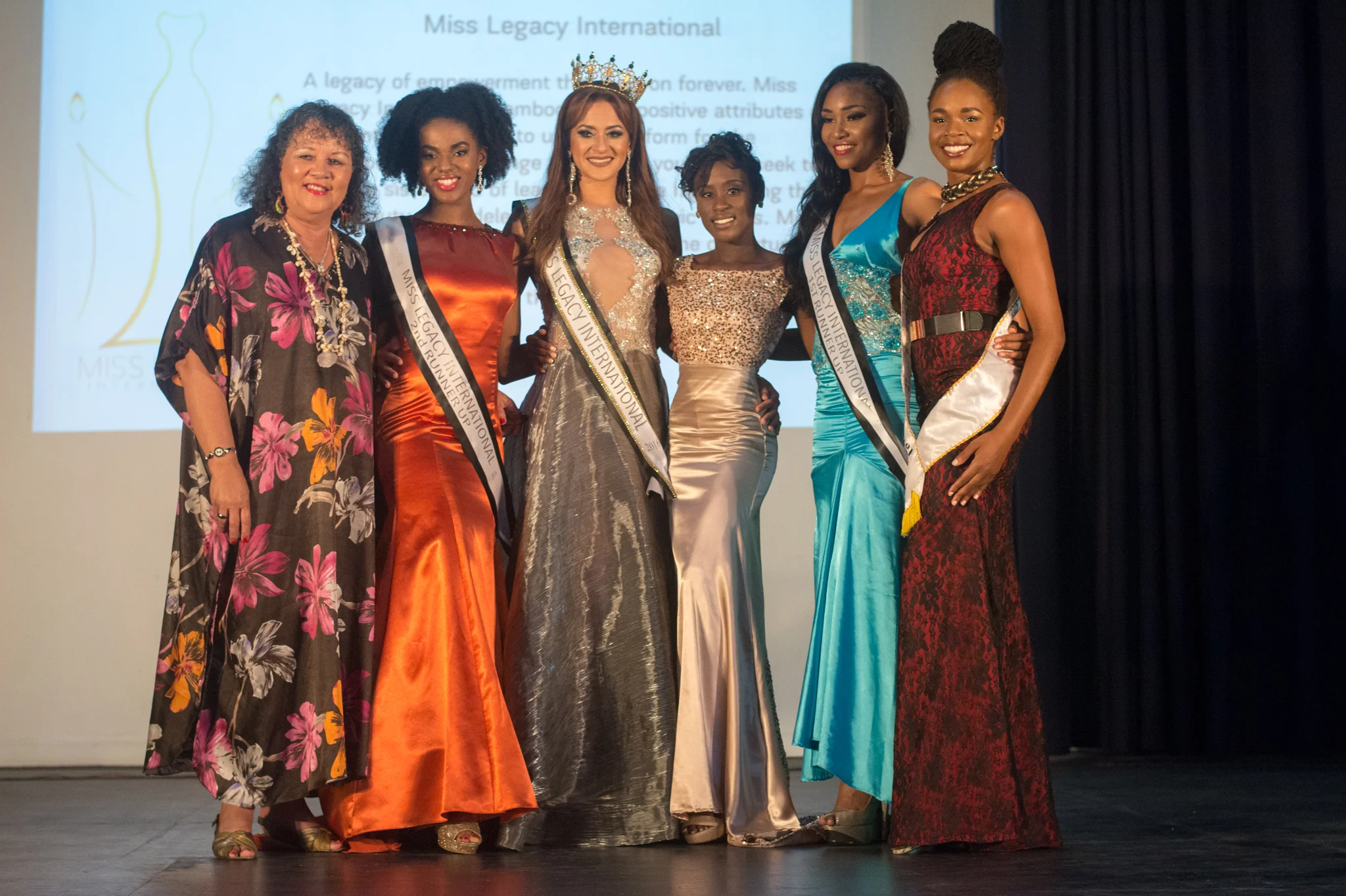 Contestants with our Chief of Party, Roushelle Reign, Miss Jamaica Festival Queen & CountryStyle Tours, Diana Pike