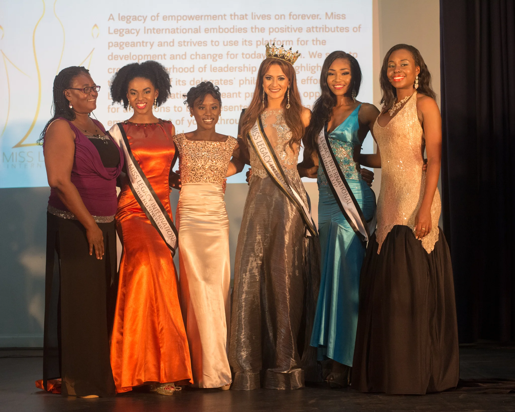 Contestants with our Resident Chef, Verona Brown & Chief of Party, Roushelle Reign