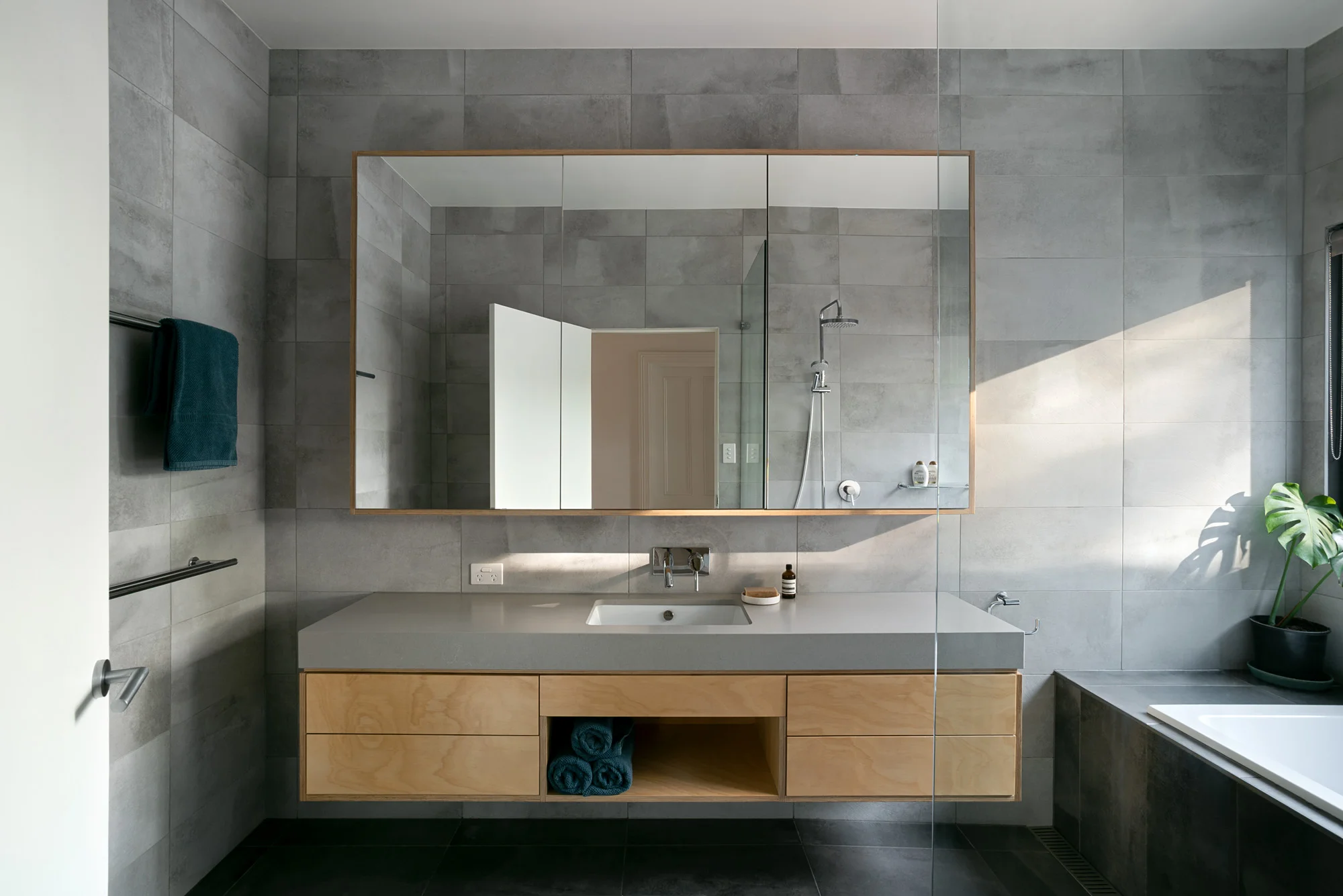 green sheep collective sustainable architect melbourne modern bathroom passive solar architecture.jpg