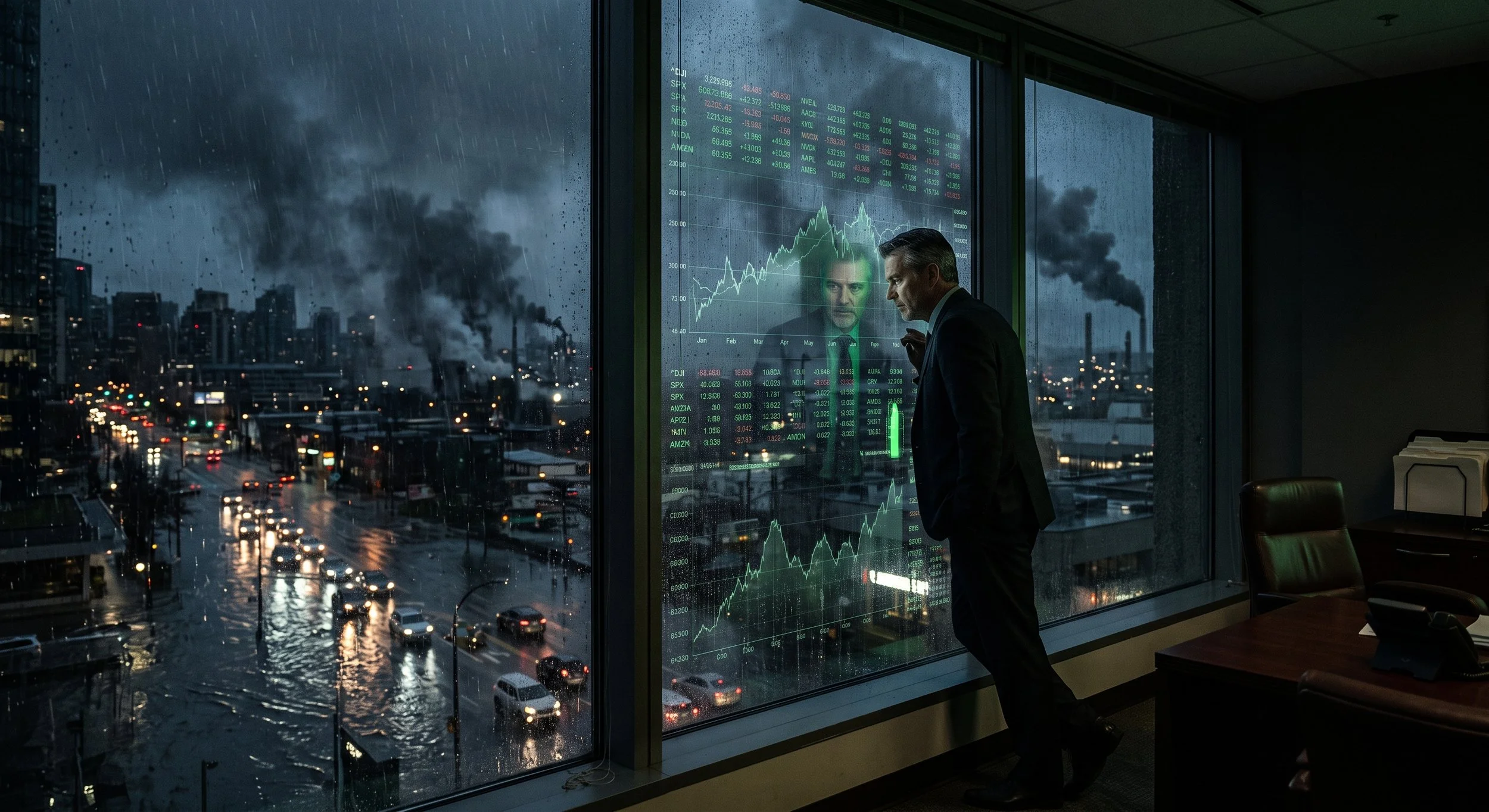 The stock market lives in a different reality