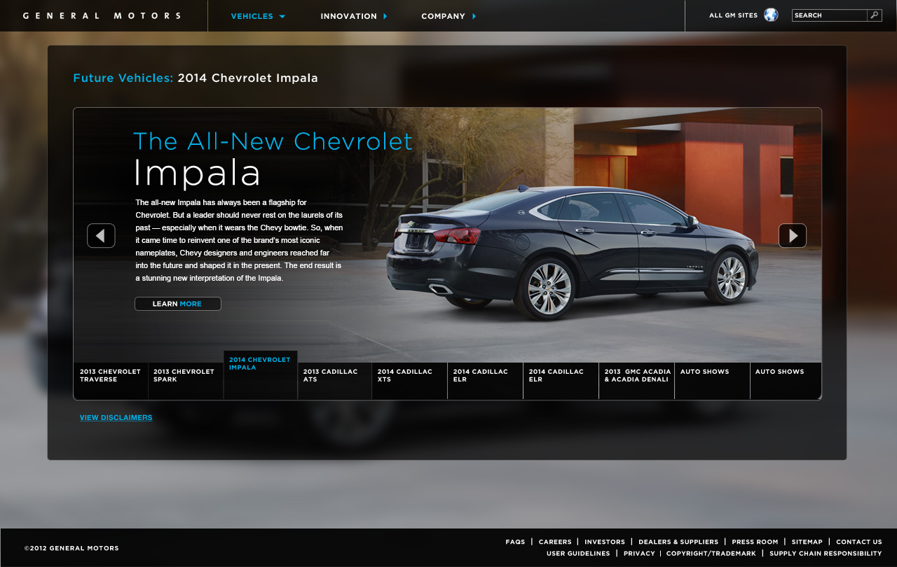 GM Future Vehicles