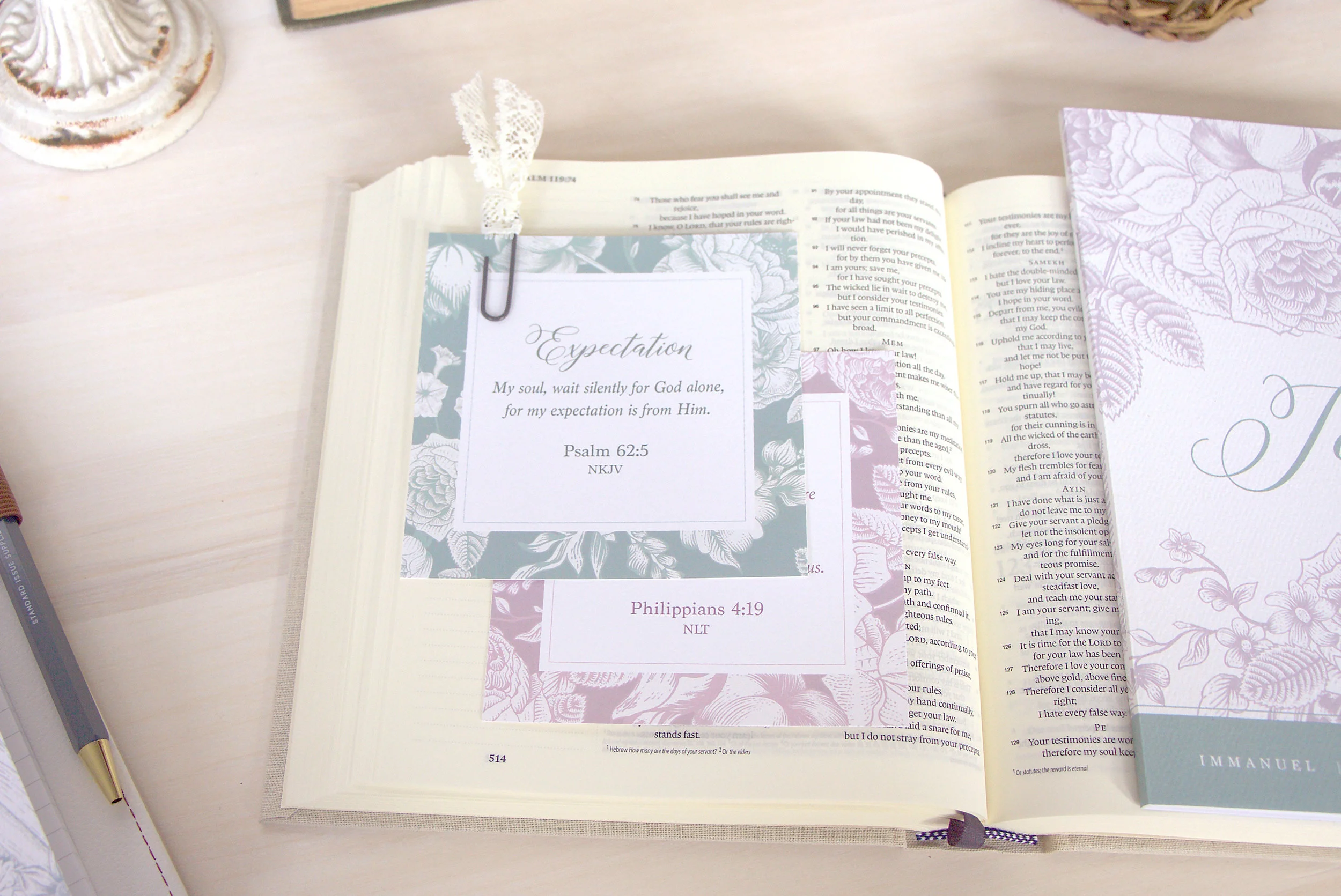 Lace Bookmark from Live Oak Boutique www.liveoakboutique.com