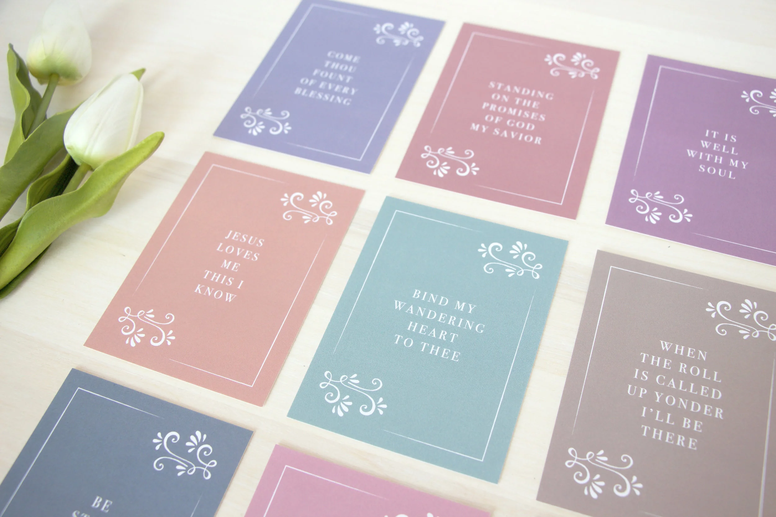Hymn Inspired Cards from Live Oak Boutique. www.liveoakboutique.com