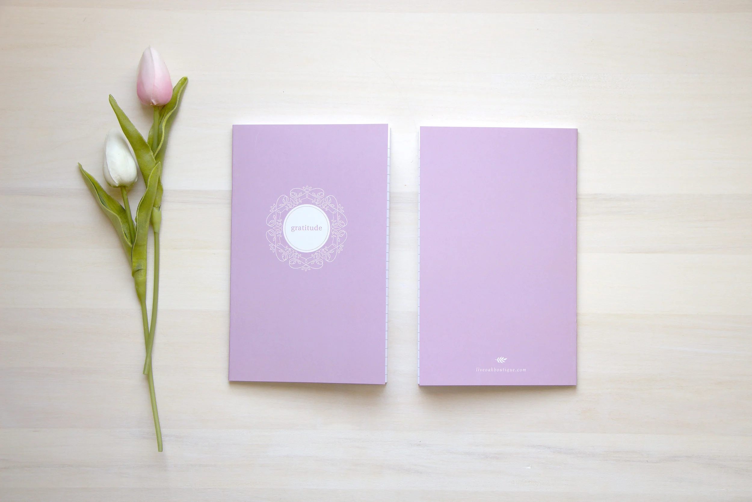 Gratitude Journals from Live Oak Boutique. www.liveoakboutique.com
