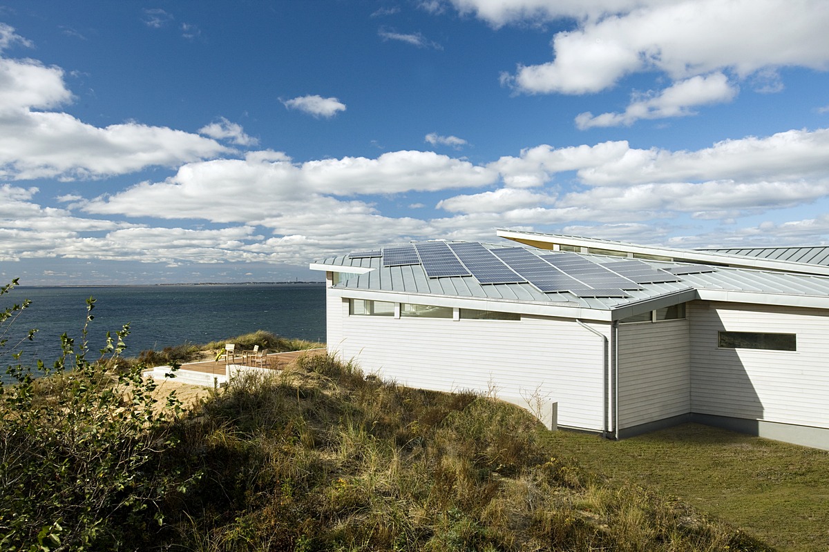 Roof with Solar Panels