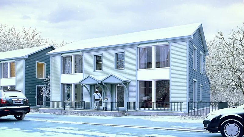 A closer look at Net Zero Energy Luxury Townhouses