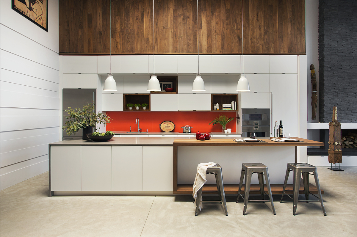 Modern Boston Loft Kitchen