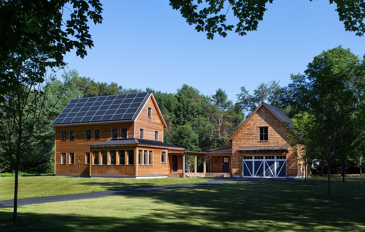 Modern farmhouse exterior
