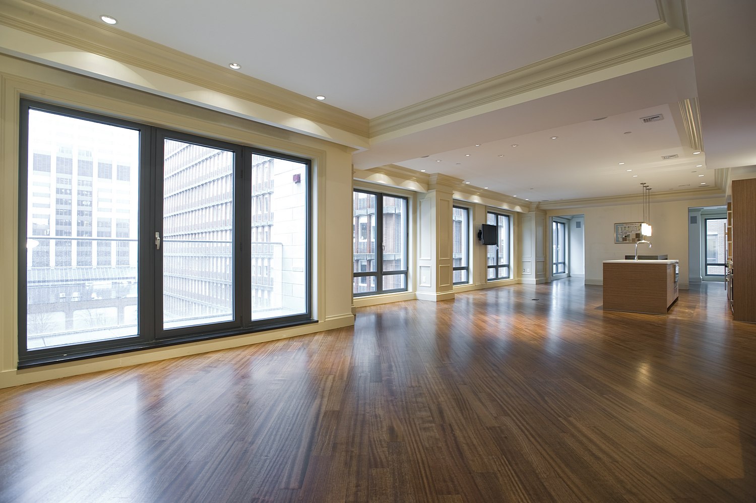 Modern apartment open concept