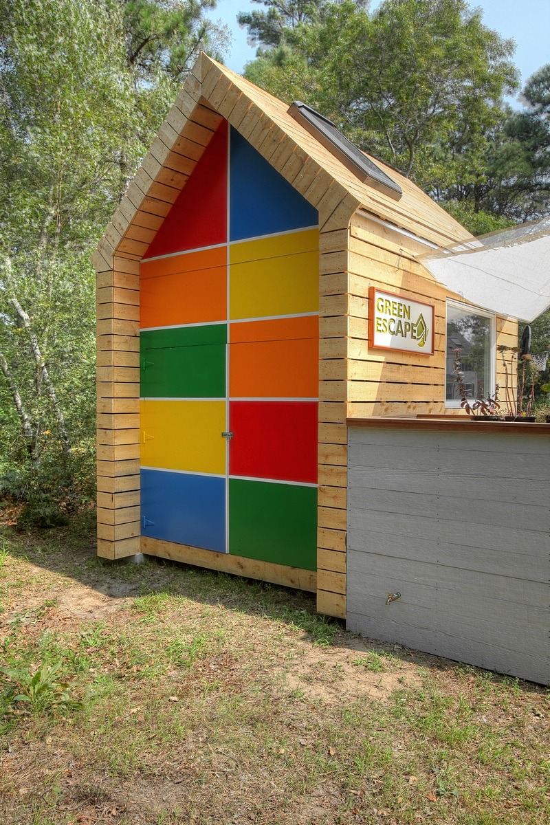 Eco-friendly Playhouse with Hidden Storage