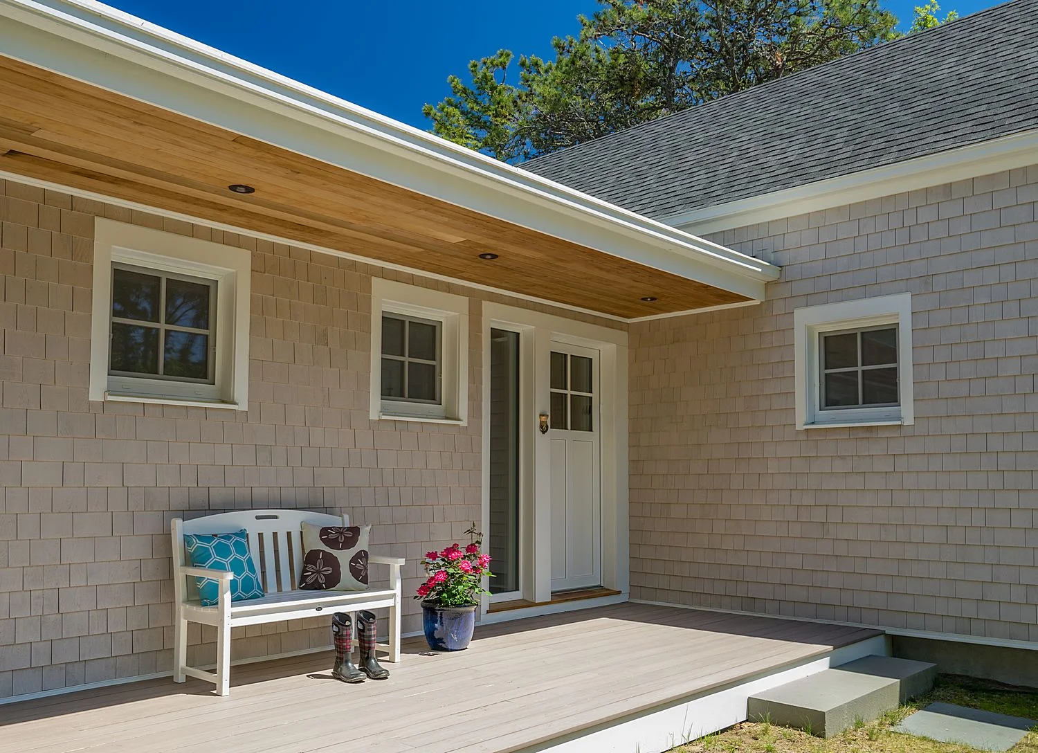 modern porch