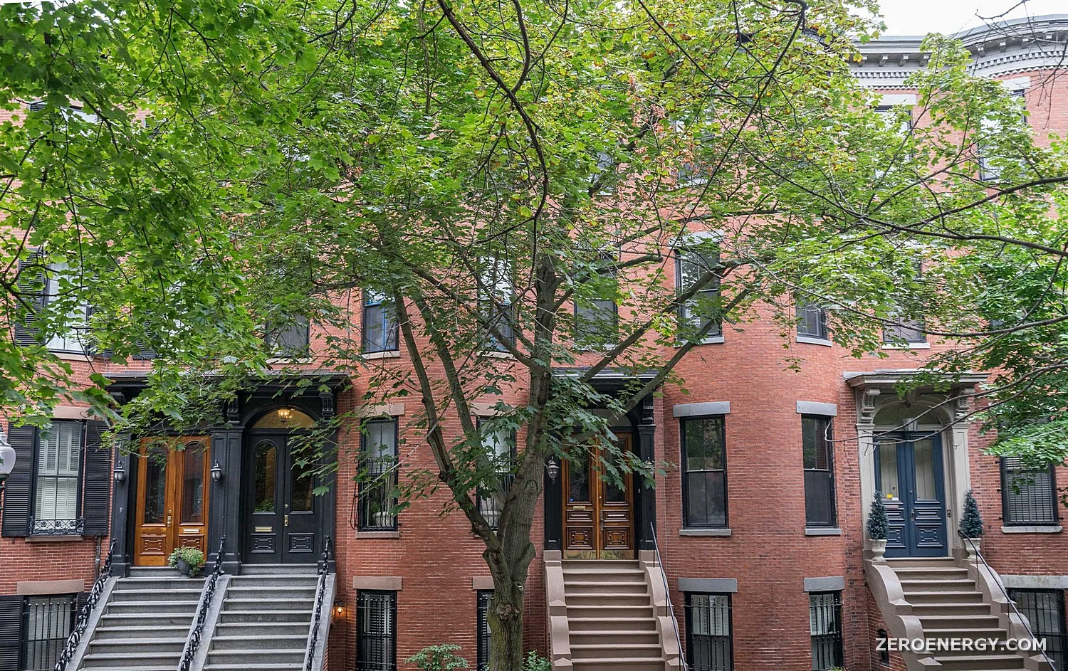 Boston row house