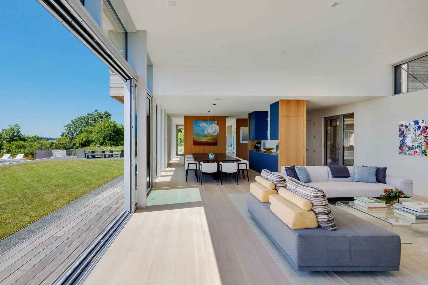 Open living spaces