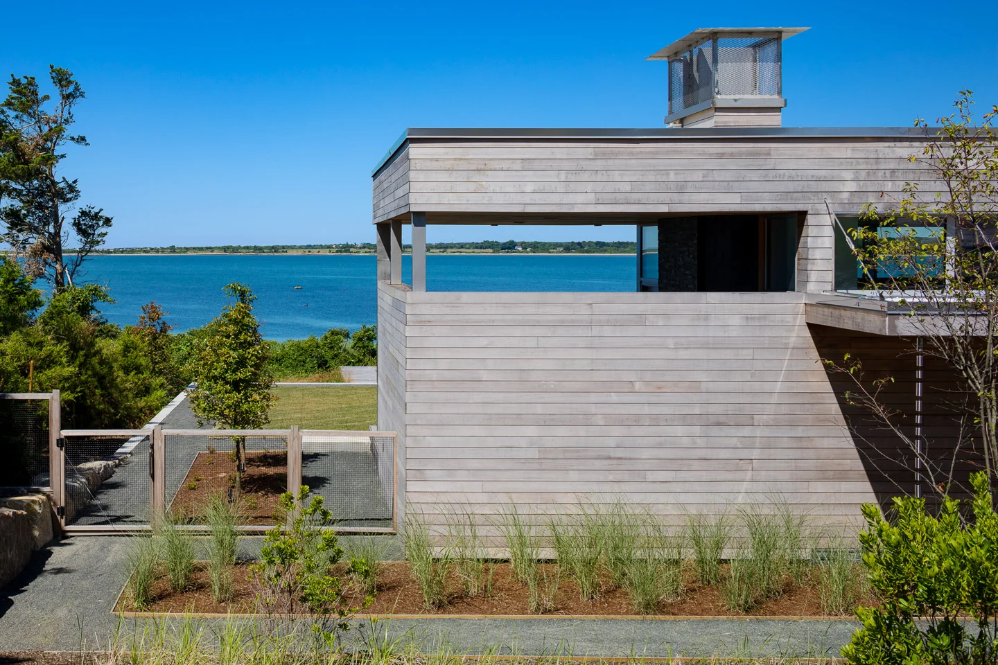 Modern home exterior
