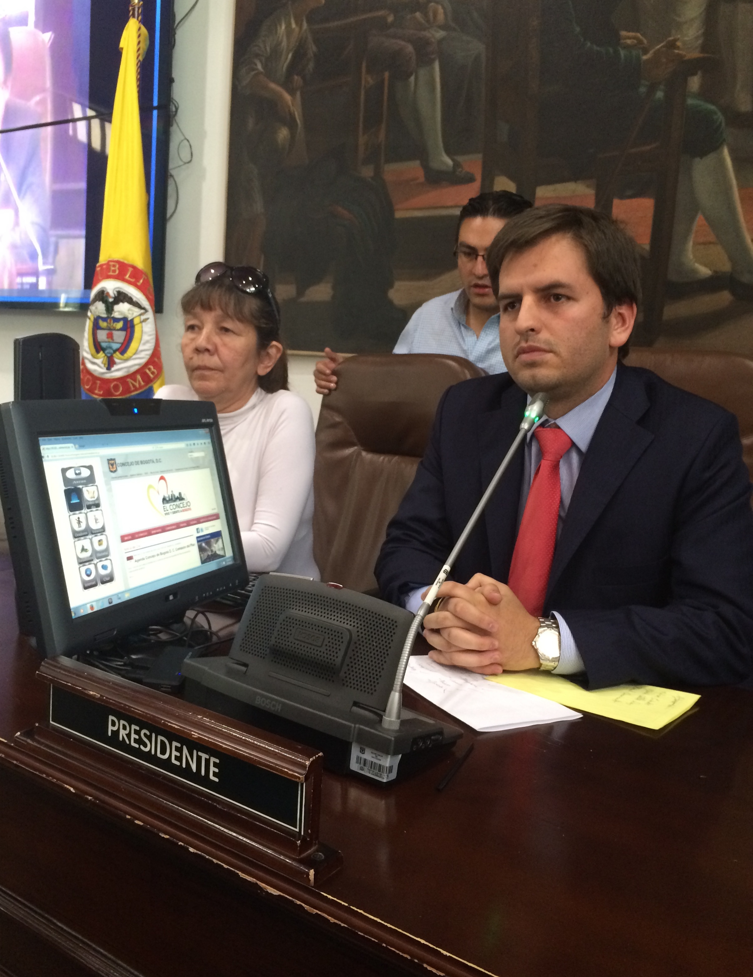 Presidente de la Comisión de Plan