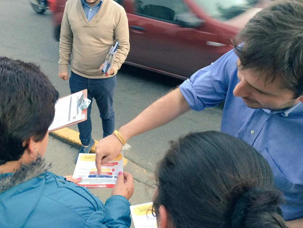 Contamos a usuarios del SITP propuesta para ampliar tiempo de transbordo