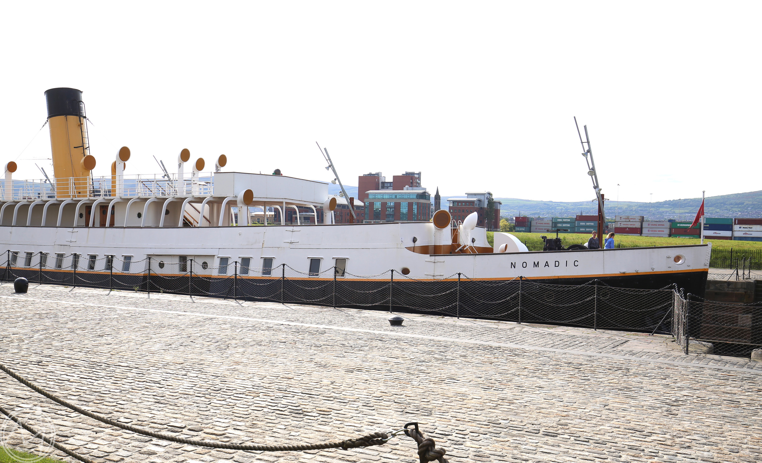 next to the museum, they also have the SS nomadic, the last remaining white star line ship in the world. the ship was recently restored and they allow guests to walk the same deck that transported the passengers to the titanic. it's in beautiful condition on the inside and is a great way to see what it was like in the 1900s. i may or may not have wanted to steal one of the life belts.