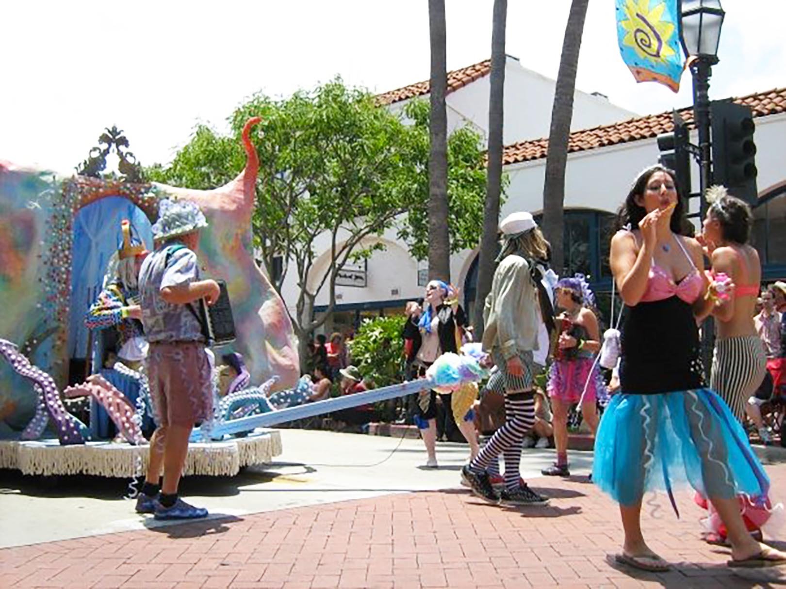 Mermaids and float pullers.jpg