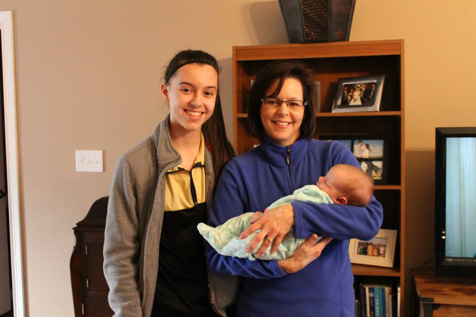 My EDGE mentor Valerie and her daughter came to visit Cora and I shortly after she was born. She is a woman who mothers so many other young women, along with her own children. 