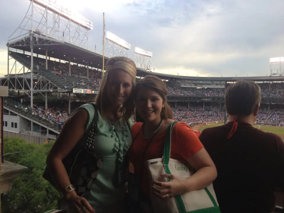 Telynda and I went to a Cubs game... And if Del Brinson is reading this he is about to make some comment about Cubs and Cards and I just can't tolerate that kind of hate mail, buddy! 