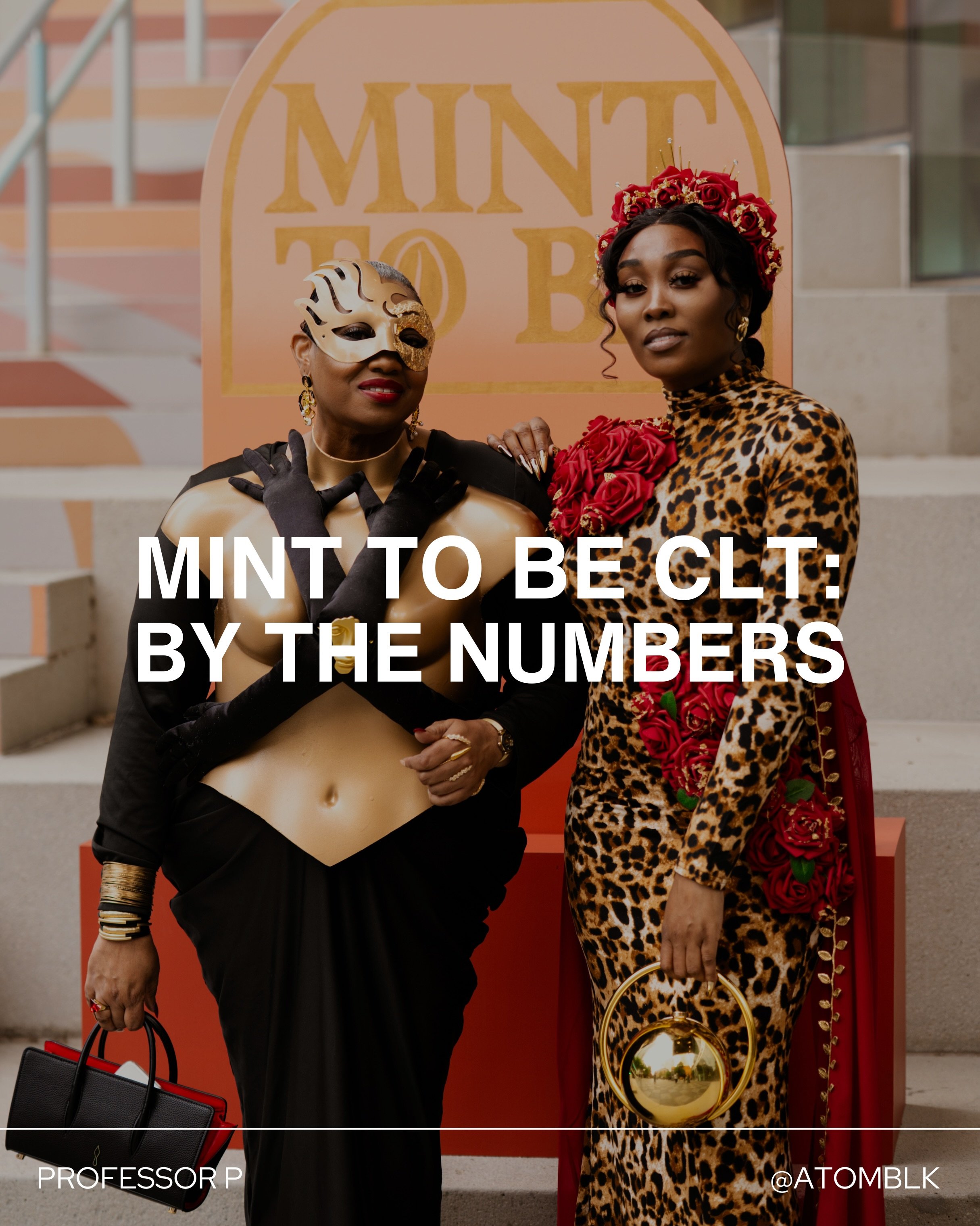 #MinttoBeCLT by the Numbers💯

Numbers don&rsquo;t lie. Endless gratitude to the amazing sponsors, partners &amp; team members who helped bring the vision to life. We really created something magical in the Queen City 🥹

The Feminine Form exhibit on