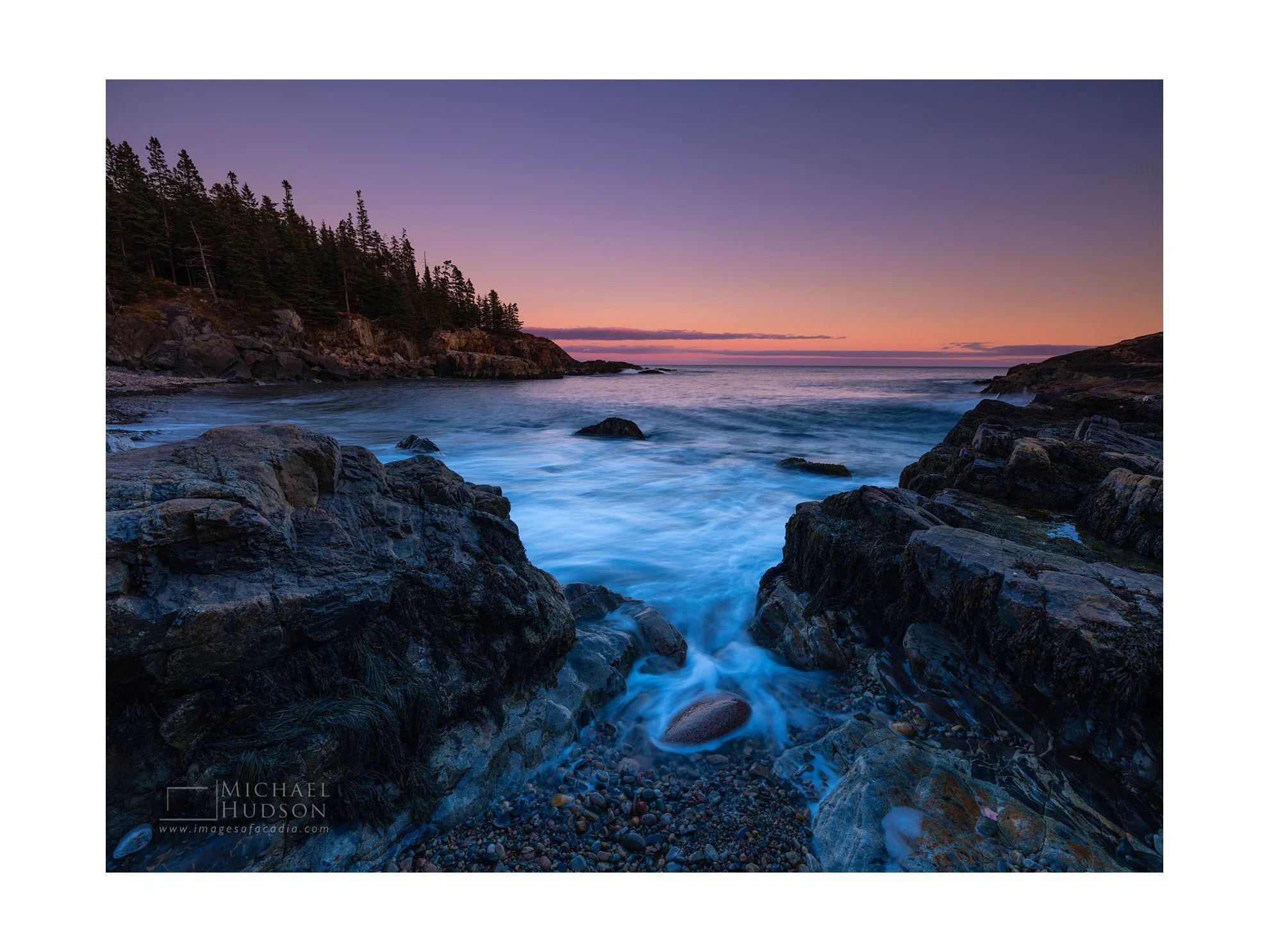 Dusk, Little Hunters Beach/ Limited Edition Print No. 2S5-2563