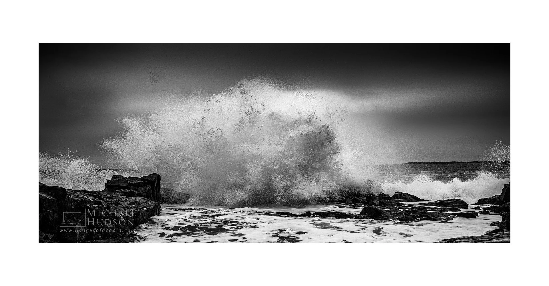 Shattering Wave I, Hunters Head/ Limited Edition Print No. 2S5-2095bw