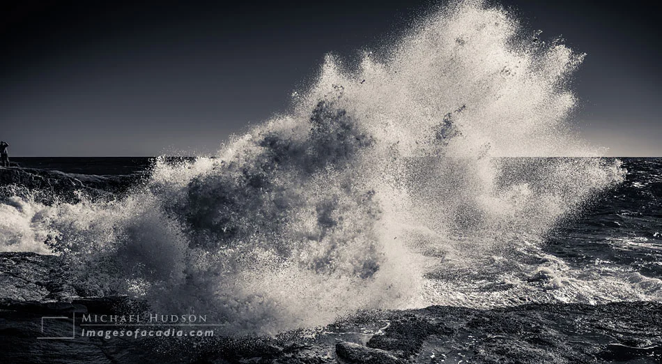 Waves, Schoodic Point, Acadia National Park, Maine, USA