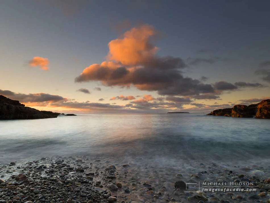 Dawn at Hunters Beach, Acadia National Park, Maine, USA