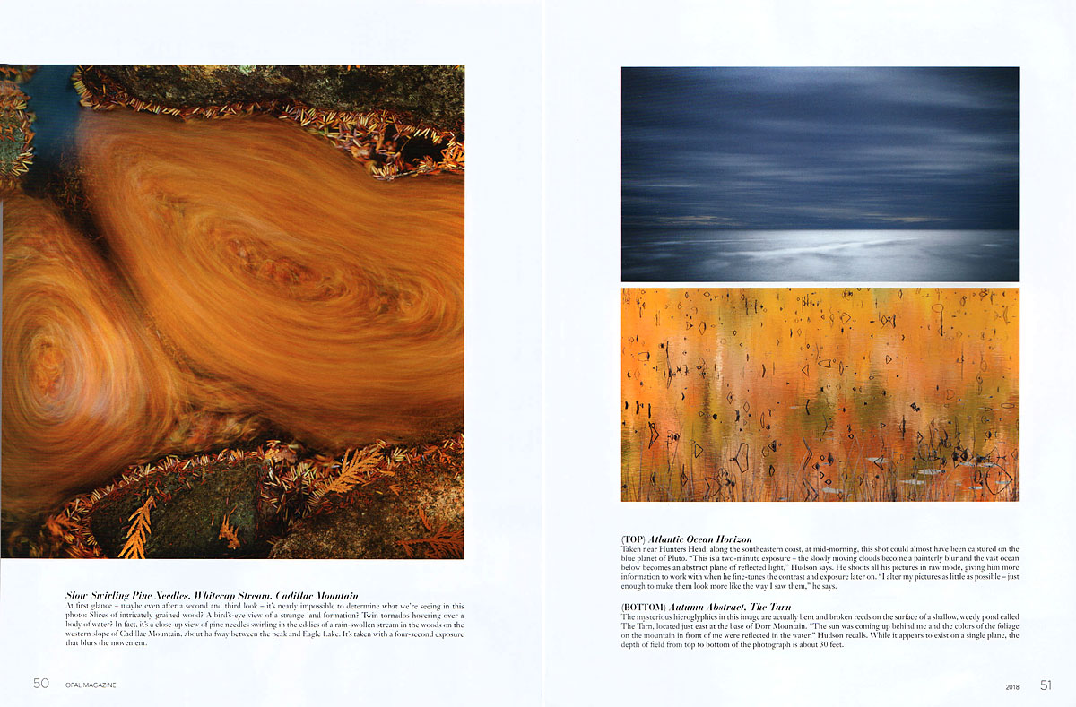 Opal Magazine 2018- Abstract Acadia feature