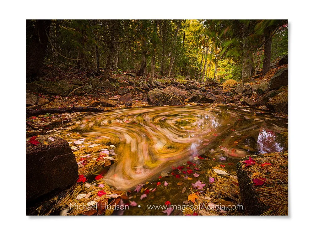Jordan Steam, Acadia National Park, Maine, USA