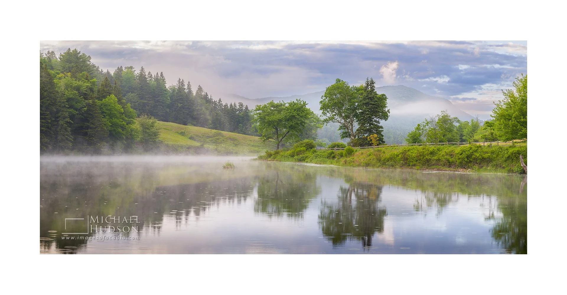 Evening Light, Little Long Pond/ Limited Edition Print No. 2S6-0496p