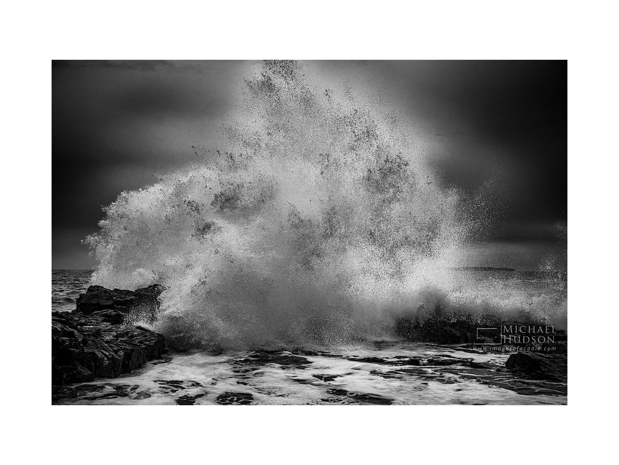 Shattering Wave II, Hunters Head/ Limited Edition Print No. 2S5-2125bw