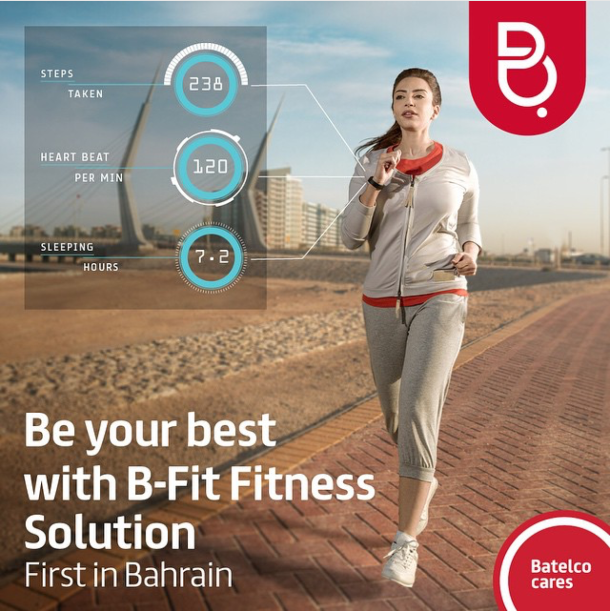 Batelco B-Fit Campaign - Ali Riffai