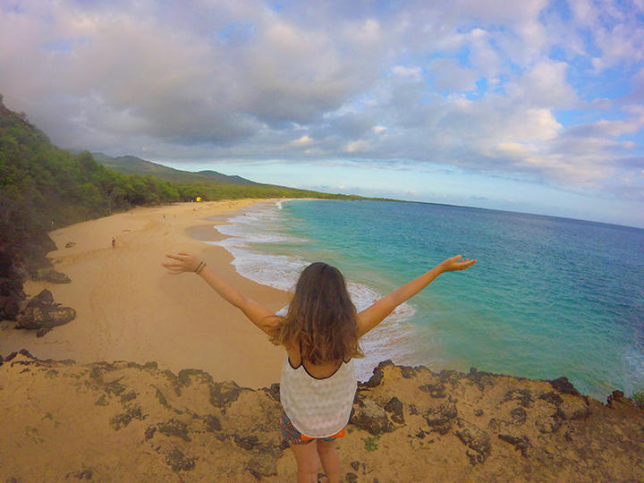 Big Beach (huge) and Little Beach (nudist)