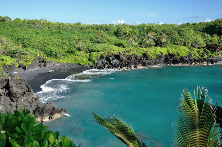 "Image found in google" Gorgeous black sand beach. You don’t wanna miss it.