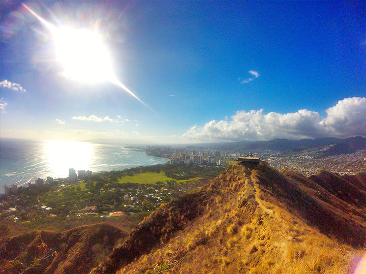 Bring water with you, Honolulu’s skyline is worth the hike.