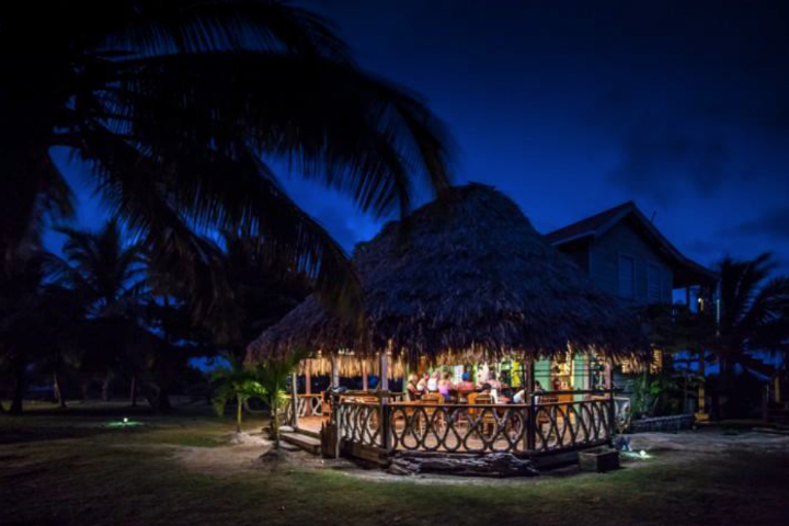 Fantastic place for fishing and snorkeling. Visit the Whipray Caye Lodge open-air Sea Urchin Bar and Restaurant.