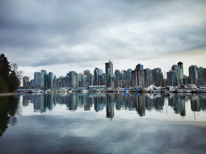 Are you ready for a big walk around Stanley Park drive? if not, you can just drive or bike it. This would be your first stop. Great city skyline views from here!