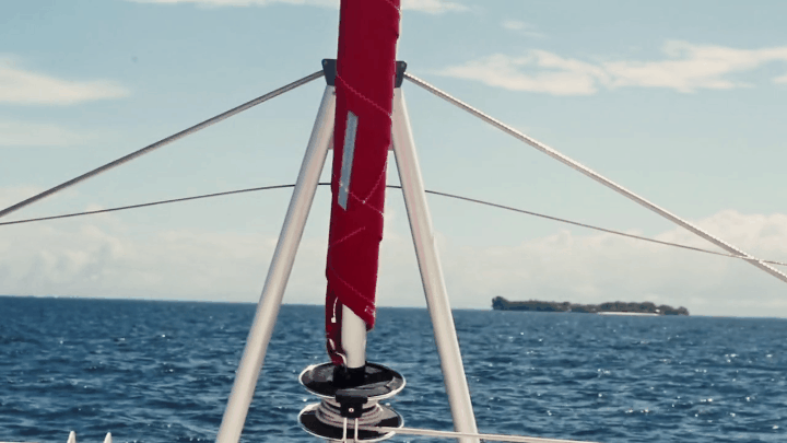 If you are lucky and wind runs in your favor, you can even get to sail (for real). 